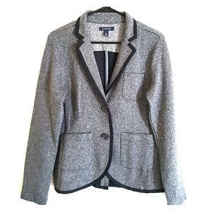 Lands EndTweed Style Riding Jacket 12 NWOT